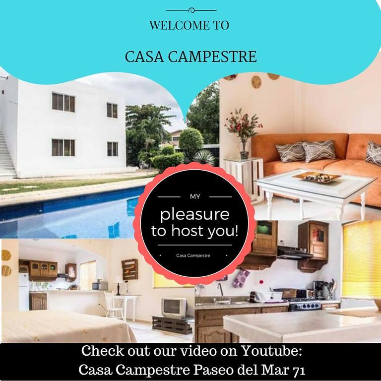 칸쿤 Casa Campestre 아파트 외부 사진